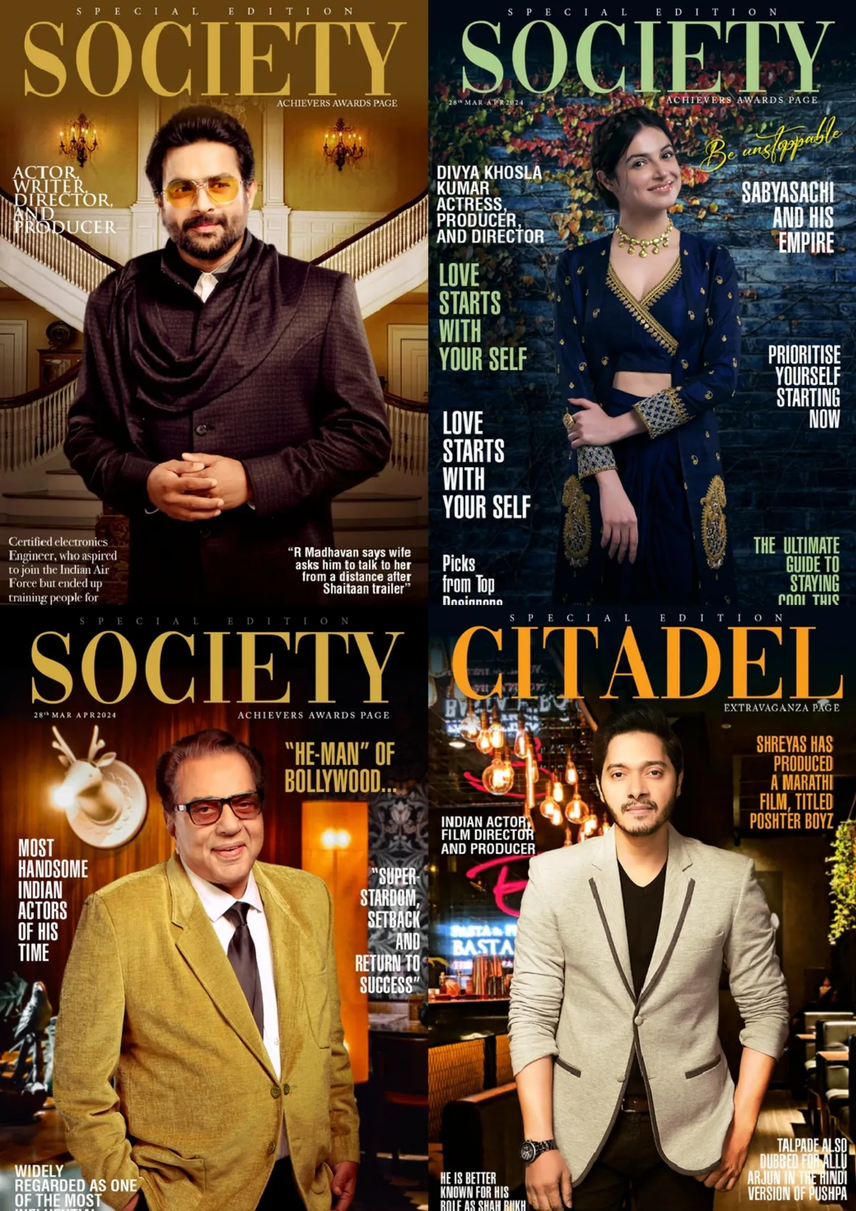 Society and Citadel covers